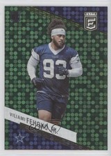 2023 Panini Donruss Elite Rookies Green Disco Viliami Fehoko Jr #195 08rj