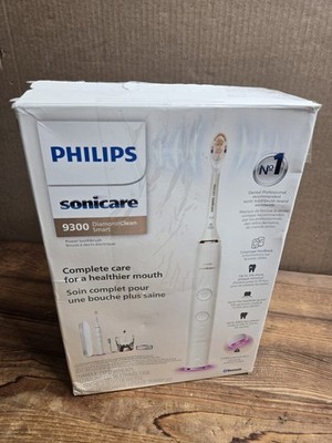 Used-Philips Sonicare DiamondClean Smart 9300 Electric Toothbrush NO Power
