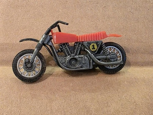 Hot Wheels Flying Colors Motocross 1 Motorcycle Redline 1975 LarryWood Hong Kong