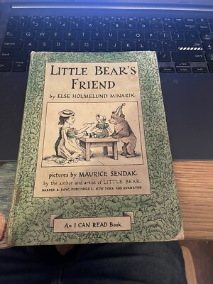 Vintage Book  Little Bear s Friend Else H. Minarik Maurice Sendak Hardcover 1960