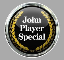 John Player Special Sticker vinyle laminé ( optical illusion )