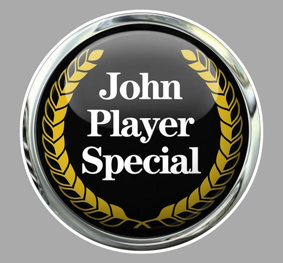 John Player Special Sticker vinyle laminé ( optical illusion )