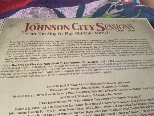 Various -The Johnson City Sessions - Can You Sing Or Play Old Time Music?1928-29 - Picture 8 of 11