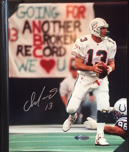 dan marino signed jersey