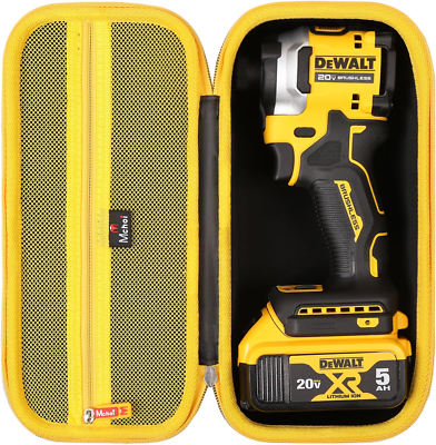#ad Hard Case Suitable for DEWALT DCF850B 20V Cordless Brushless Compact 1 4#x27;#x27; Impac $34.96