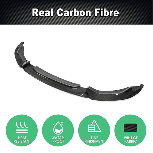 Alerón delantero de carbono labio delantero espada alerón para BMW F80 M3 F82 F83 M4 2014-19 - Imagen 6 de 16