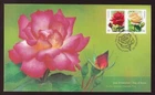 Canada FDC 2014 Roses 'P' pair sc#2730-2731