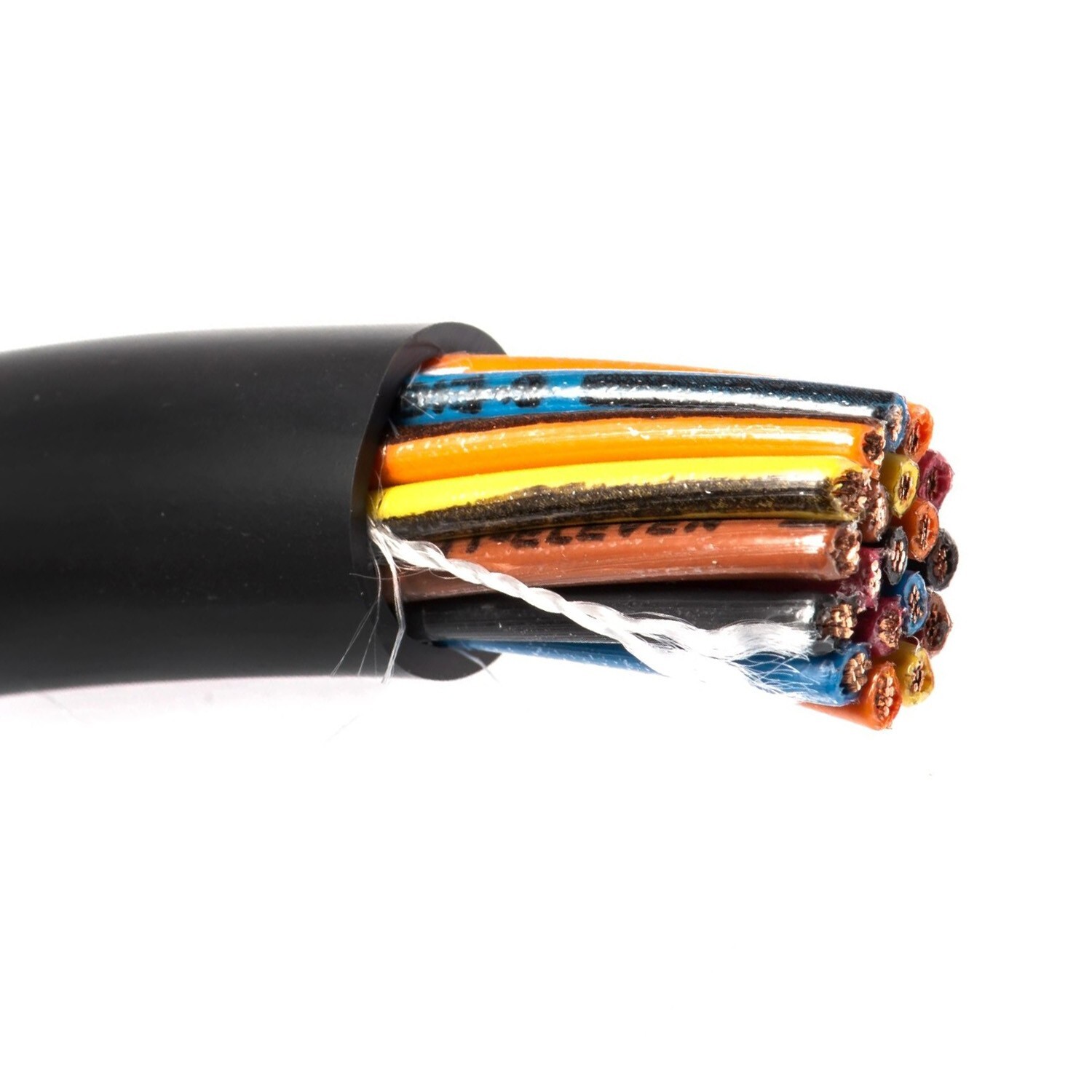 16/16 VNTC Tray Cable Type TC-ER Power Control Wire PVC Jacket Black 600V
