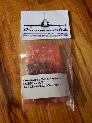 DREAMWORKS Products - RCBEE - Volt - 2 channel LCD voltmeter - New!