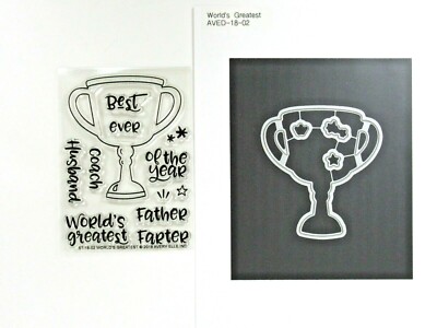Avery Elle World's Greatest Stamp & World's Greatest Elle-ments Die Sets Retired