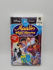 Walt Disney Presents Aladdin The King of Thieves VHS Brand New Clam Shell Case