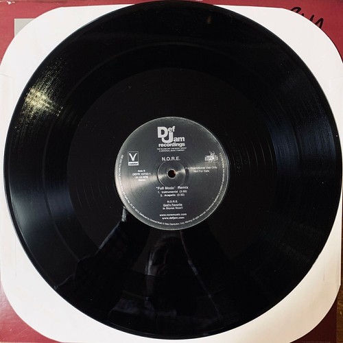 O R A N G E Unscramble N.O.R.E. FULL MODE REMIX 12" VINYL PROMO SINGLE DEF JAM EXCELLENT STOCK