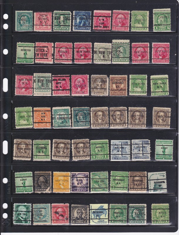 New York Precancel  Stamps