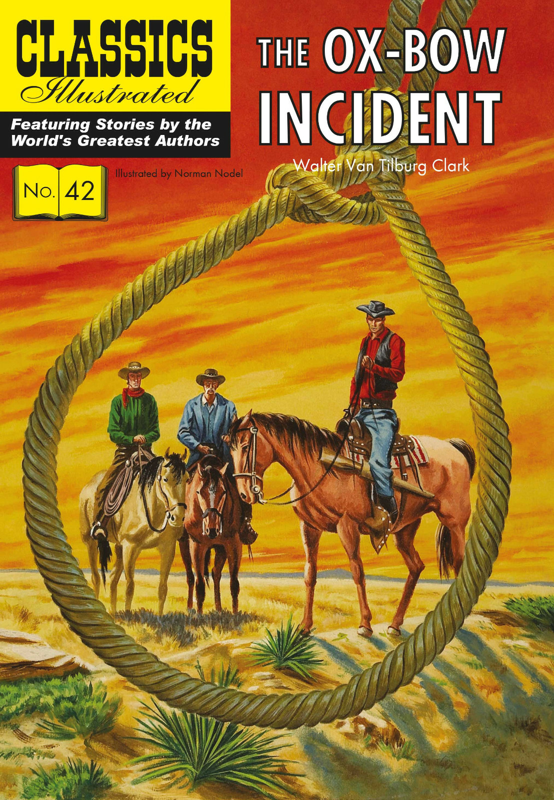 Ox-Bow Incident (Classics Illustrated) By Walter van Tilburg Clark, Norman Node - Image 2
