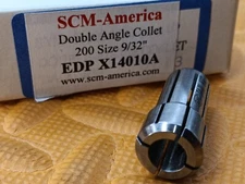 NEW SCM America 9/32" DA200 Collet X14010A CNC Tooling Chuck Tool Holder .28125
