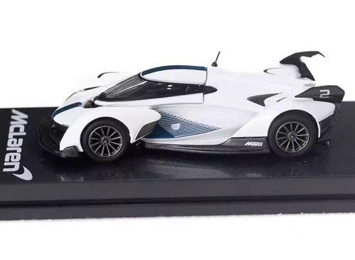 CM 1:64 White Solus GT Racing Sports Model Diecast Metal Car - Picture 6 of 9
