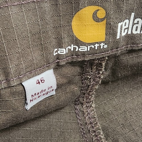 Carhartt Force Broxton 11" Cargo Short 46 Relaxed Fit braun/grün - Bild 5 von 9
