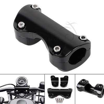 1 1/4'' Handle Bar Riser Top Clamp For Harley Touring Road Glide FLTRX 1988-2023