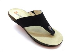 Berkemann Arielle Sandale Clogs Pantoletten Zehentrenner schwarz Neu 40 2/3