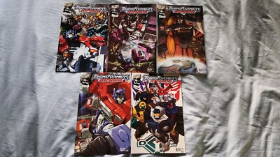 Transformers Armanda 1-5 COMIC LOT 2002