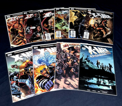 X-MEN X-FACTOR ENDANGERED SPECIES LOT 2007 MARVEL COMICS HIGH GRADES