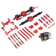 Remote control car accessories pull rod front and rear axle 6-piece set