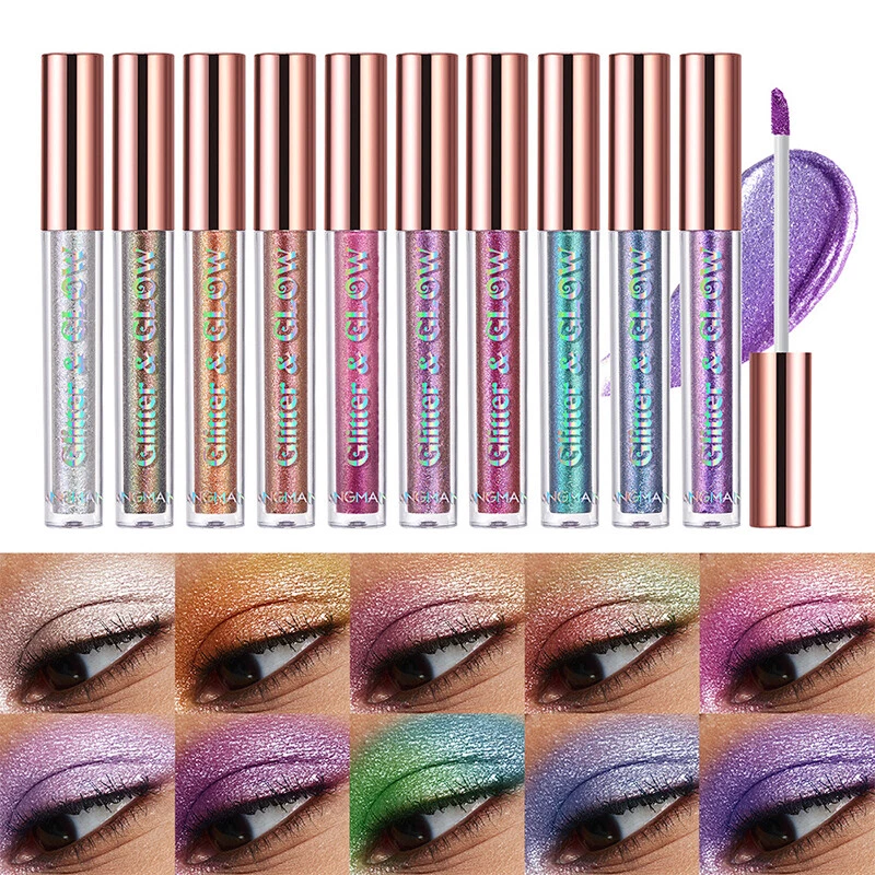 Shiny Eyeliner Face Highlighter Liquid Eyeshadow Chameleon Glitter Diamond↑ ! - Image 2 of 4
