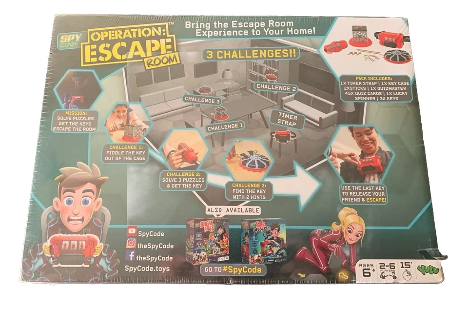 Spy Code Ultimate Operation Escape Room Game. NEW - Image 2 of 2