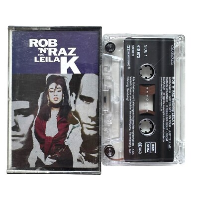 Rob N Raz Featuring Leilak Tape Cassette Single Pop Music BMG Records 1990