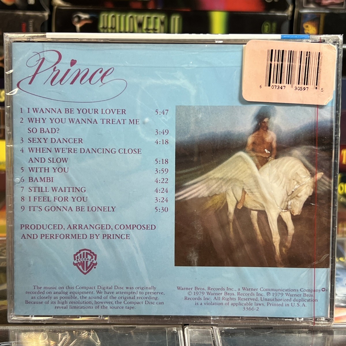 Prince s/t 1979 CD Reissue Brand New I Wanna Be Your Lover