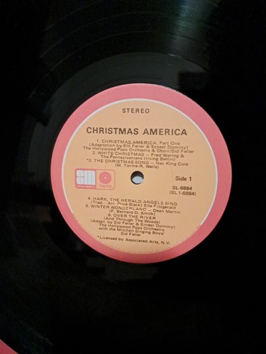 Christmas America Various (Vinyl LP, 1973 Capitol SL-6884) Crosby Martin - Picture 5 of 6