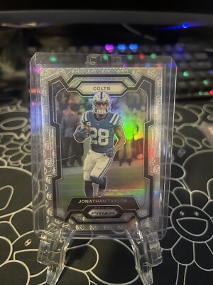 2023 Panini Prizm Jonathan Taylor White Knight /3 SSP Indianapolis Colts