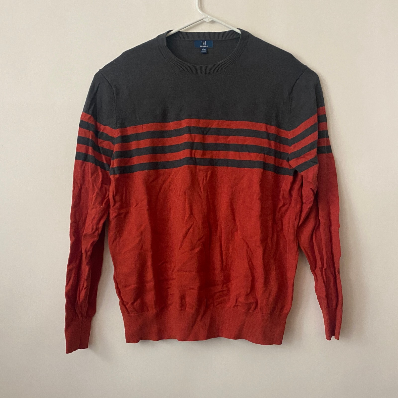 George Mens Knit Sweater Size L 42–44 