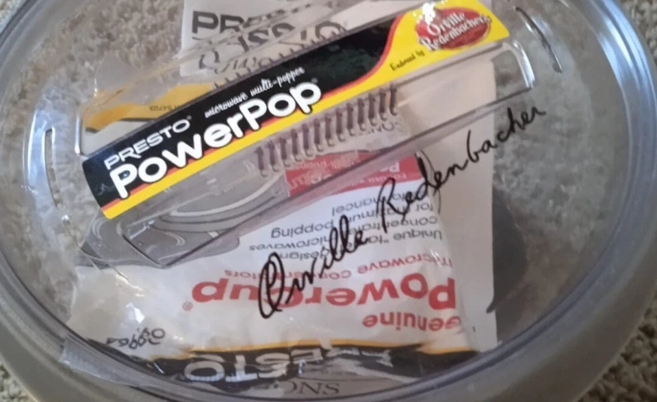 Palomitas Presto Power Pop Micro Multi-Popper Orville Redenbacher + Instrucciones Foto 3 de 4