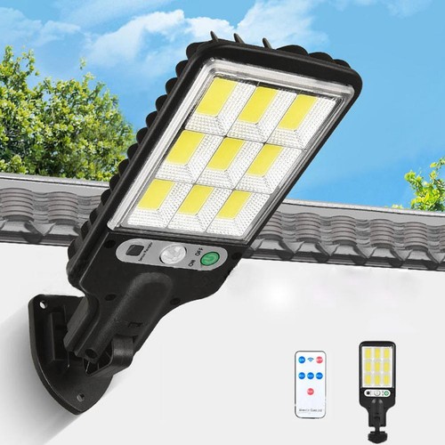 IP65 LED Solar Wall Lights PIR Motion Sensor Outdoor Fence Street