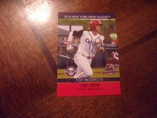 2018 NEW YORK-PENN LEAGUE PROSPECTS NYPL Minor League Single Cards YOU PICK OBO