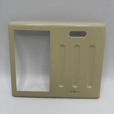Brilliant Smart Home Control 3-Switch Panel Snap-On Frame in Ivory