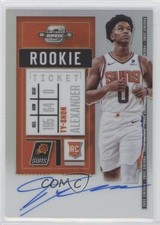 2020-21 Panini Contenders Optic Rookie Ticket Ty-Shon Alexander #138 Auto 17hc
