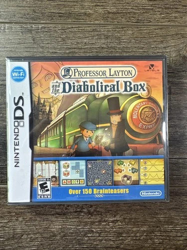 New ListingProfessor Layton and the Diabolical Box (Nintendo DS, 2009) NIB Sealed