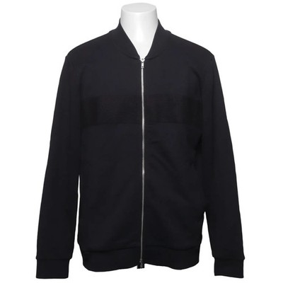 Emilio, Bomberjacke, Herren, Größe: L, Schwarz, Baumwolle/Polyester #E1G