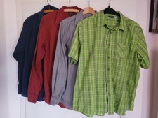 Hemden Konvolut, XL / L, 3 Langarm, 1 Kurzarm, verschiedene Marken