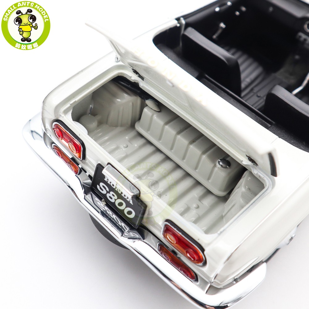1/18 Honda S800 AUTOart 73278 White Diecast Model Car | eBay
