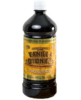 Mexican Vanilla Totonac s - 33.2 Oz (1 Lt) Bottle - Pure Vanilla Extract Cook...