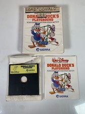 Donald Duck’s Playground Game Sierra 1984 Commodore 64 UNTESTED