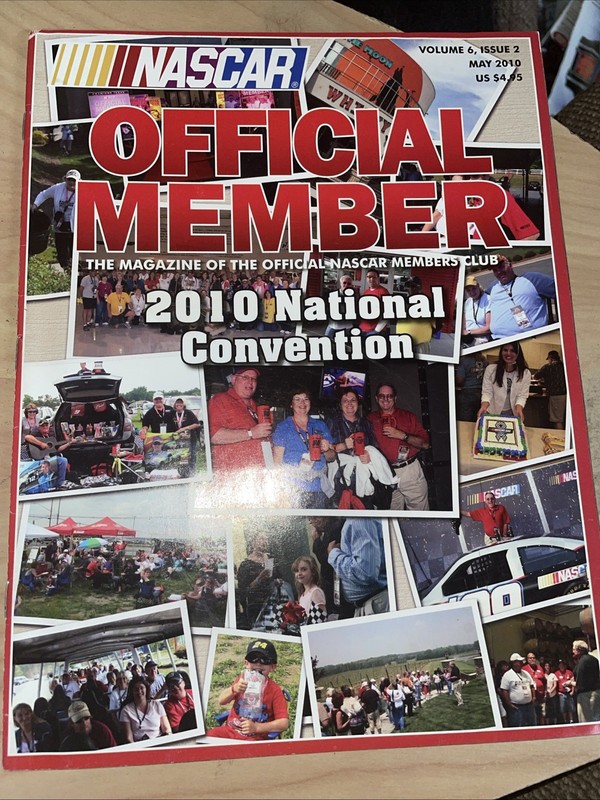 NASCAR OFFICAL MEMBER Magazine,volume 6 issue 2 may 2010