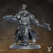 3d Printed Sir Gawein by DakkaDakka Miniatures