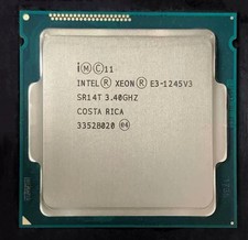Intel Xeon E3-1245 v3 LGA1150 CPU Processor SR14T 3.40GHz 8MB Quad Core