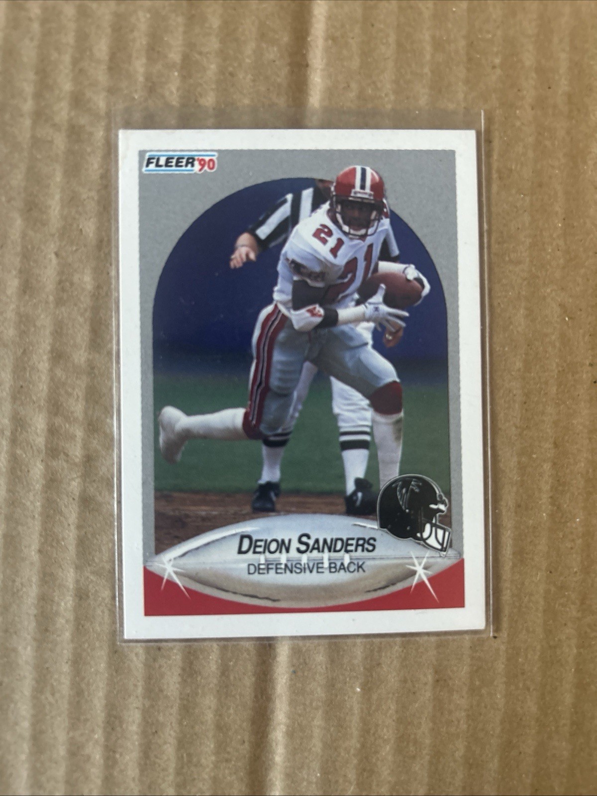 1990 Fleer - Deion Sanders #382