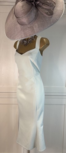 Vestido de novia Phase Eight UK 16 verde menta encaje capas madre novia carreras - Imagen 5 de 24