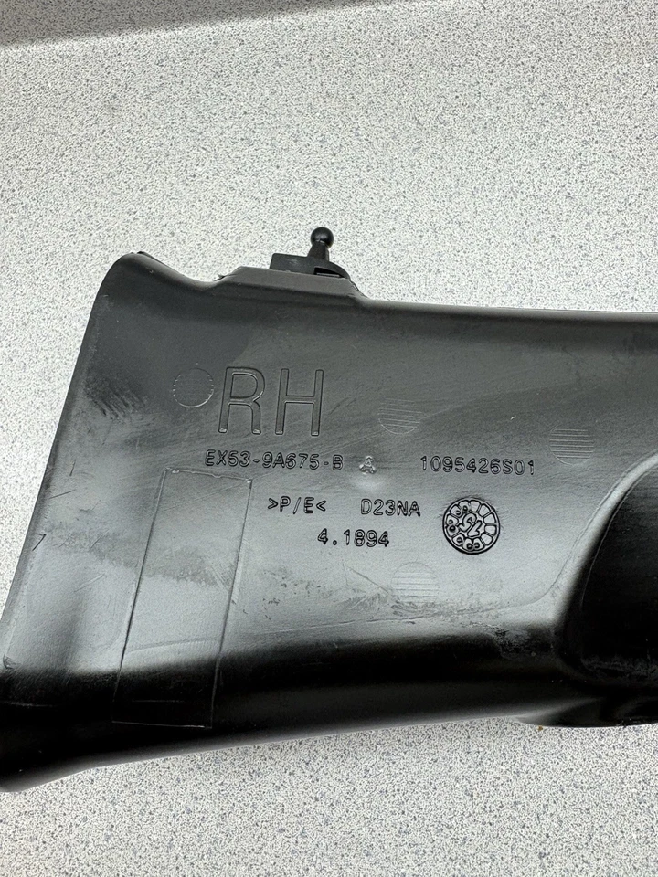 2016 JAGUAR F TYPE OEM 3.0L RIGHT SIDE PASSENGER RH INTAKE DUCT PIPE EX539A675B - Image 2 of 4